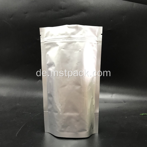 Aluminiumverpackungstasche mit Reißverschluss